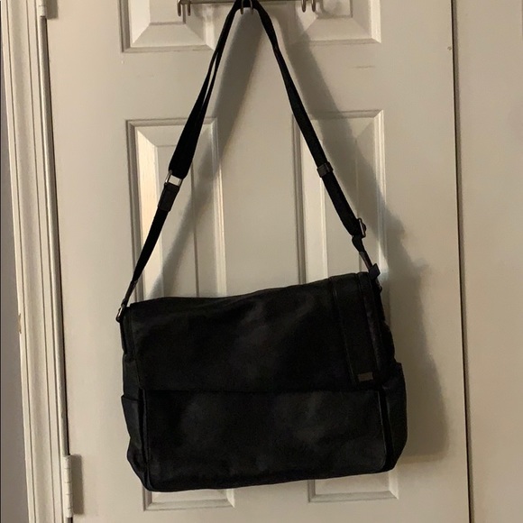 Ecco Handbags - Black ecco Leather Messenger Bag